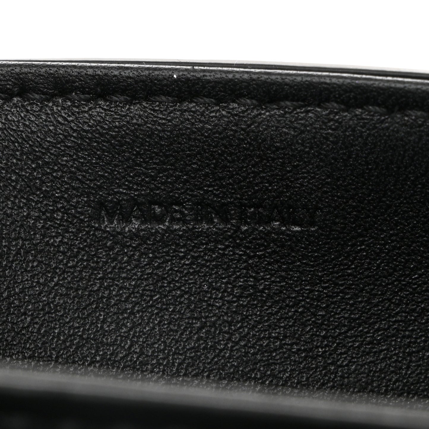 Shiny Calfskin Teen Triomphe Black