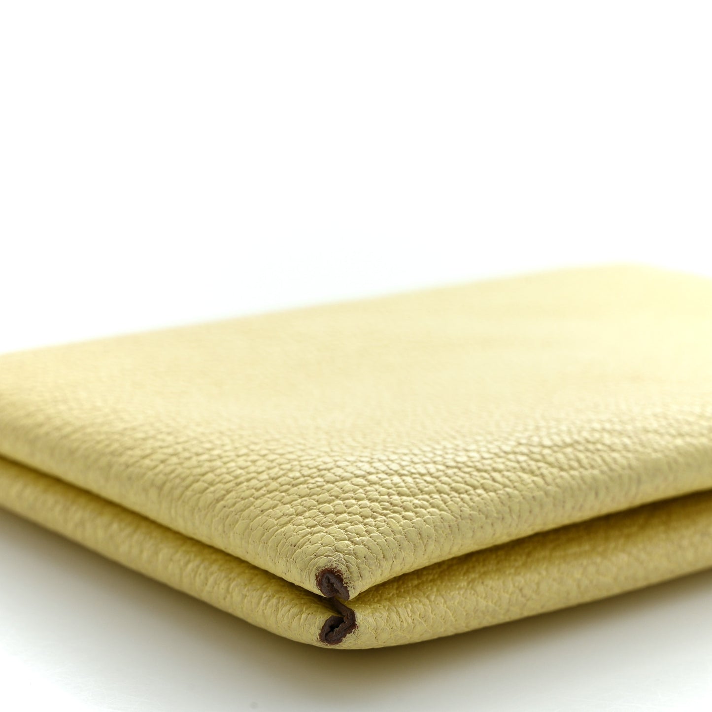 Chevre Mysore Calvi Card Case Limoncello