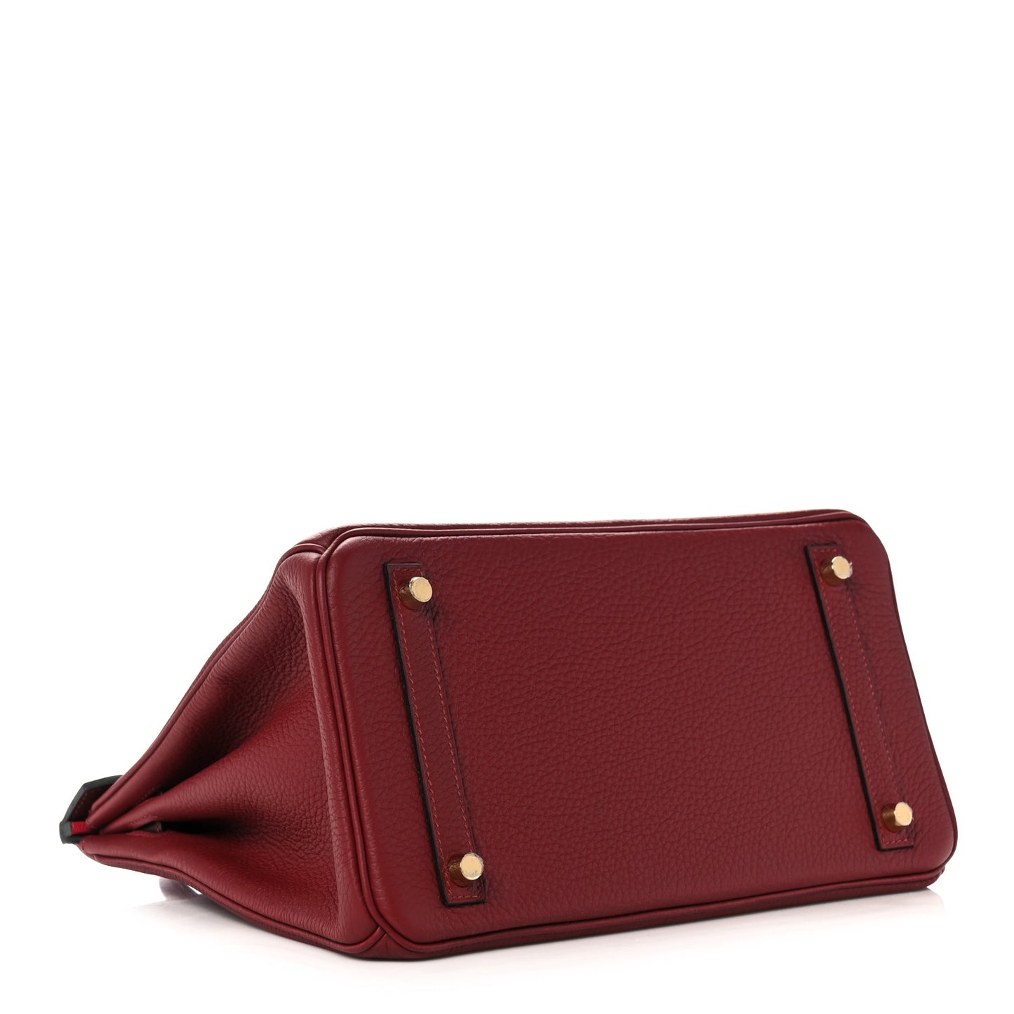 Taurillon Clemence Sombrero Birkin 30 Rouge H