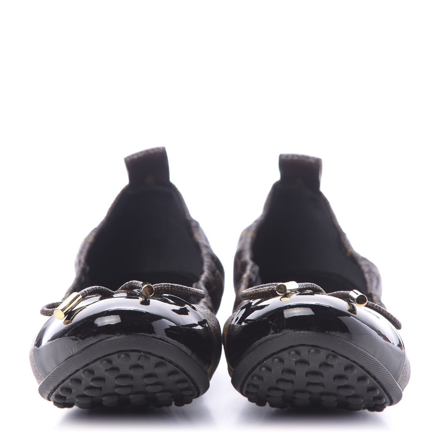 Monogram Flirty Ballerina Flats 35 Black