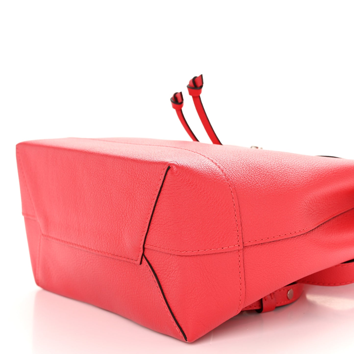 Soft Calfskin Lockme Backpack Poppy