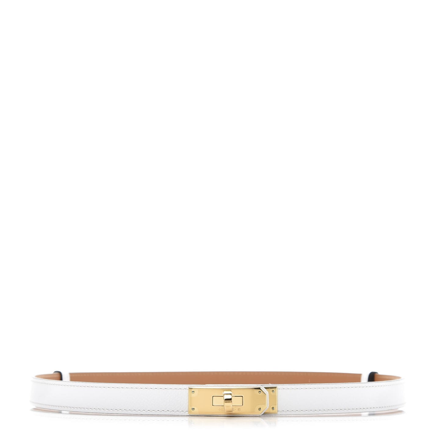 Epsom Kelly Belt White