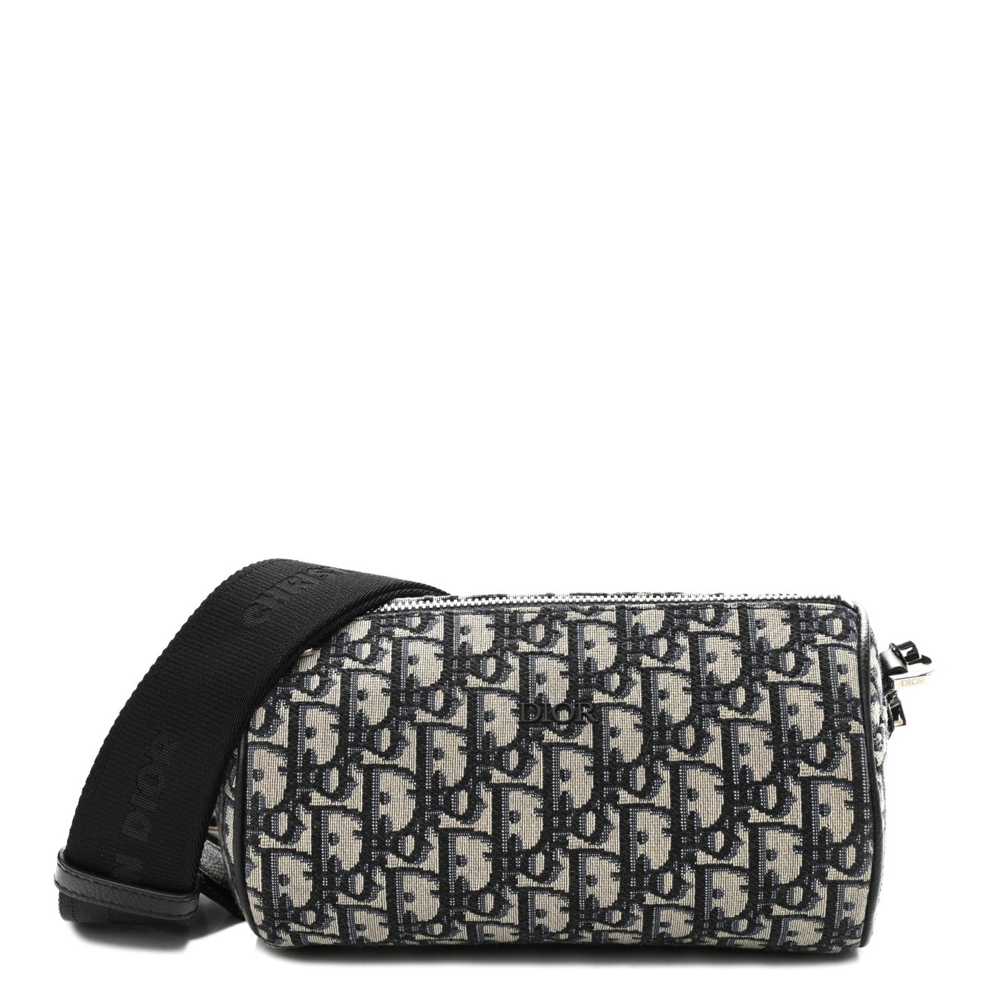 Oblique Roller Messenger Bag Blue