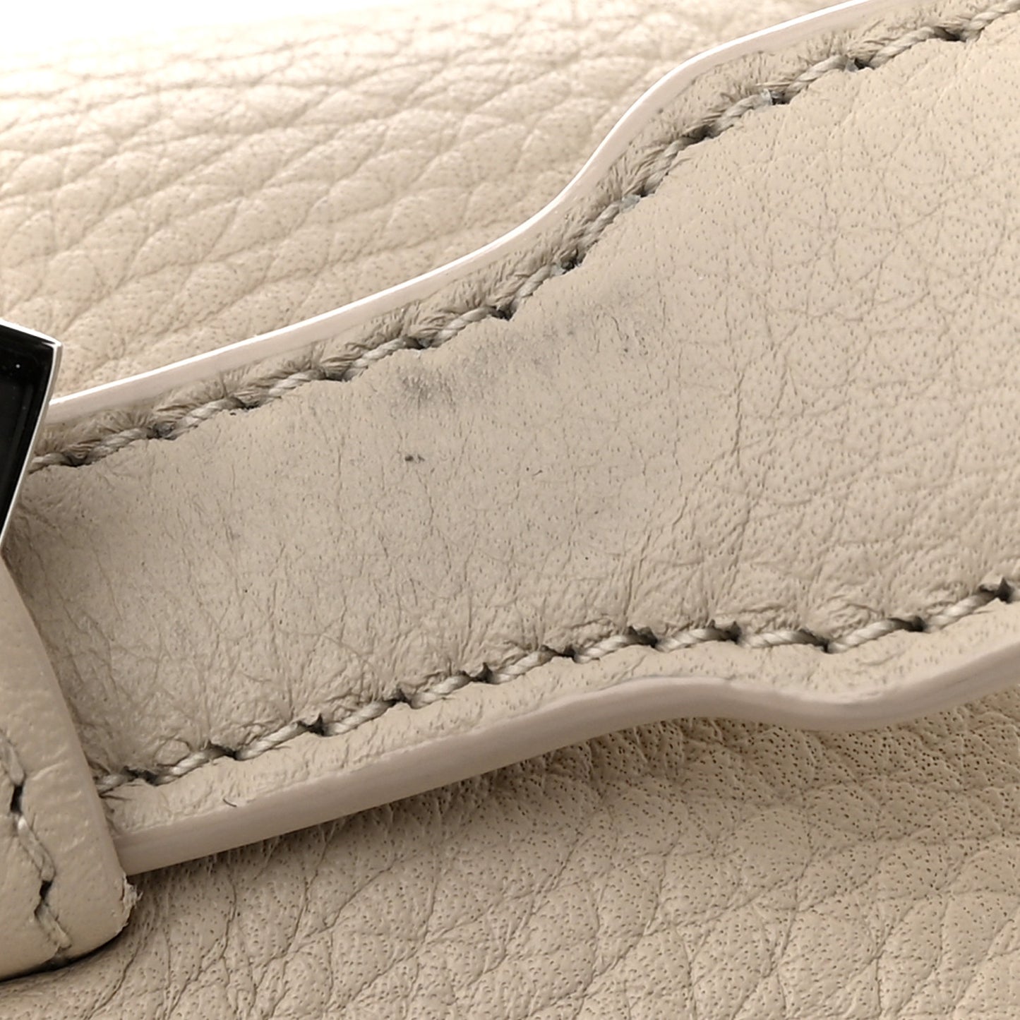 Grained Calfskin Extra Pocket L23.5 Backpack Dust Stone