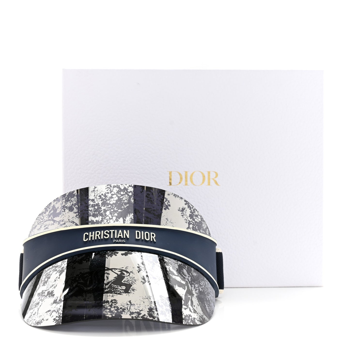 Toile de Jouy DiorClub V1U Sun Visor Blue