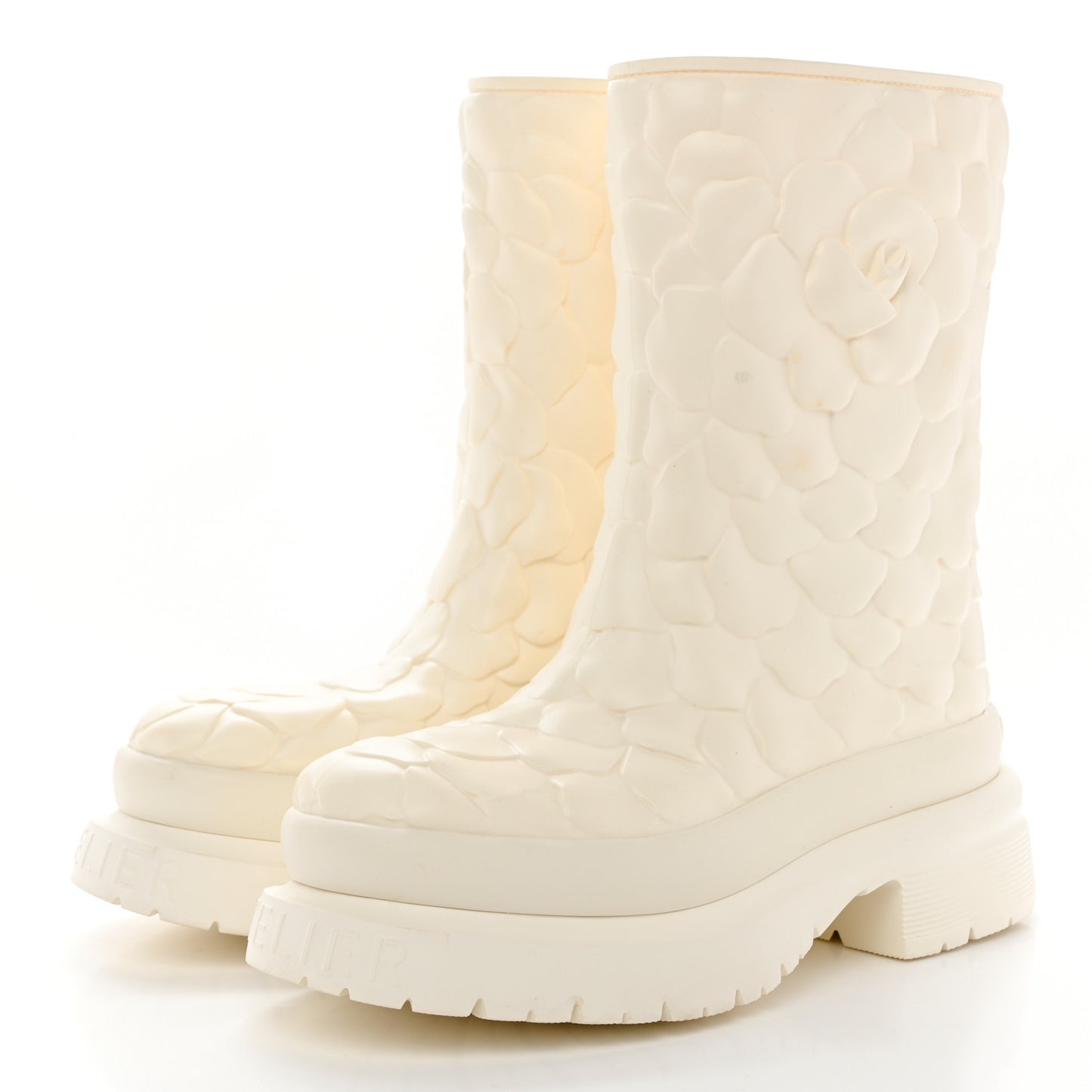 Rubber Atelier 03 Rose Edition 30/50mm Short Rainboots 41 Avorio