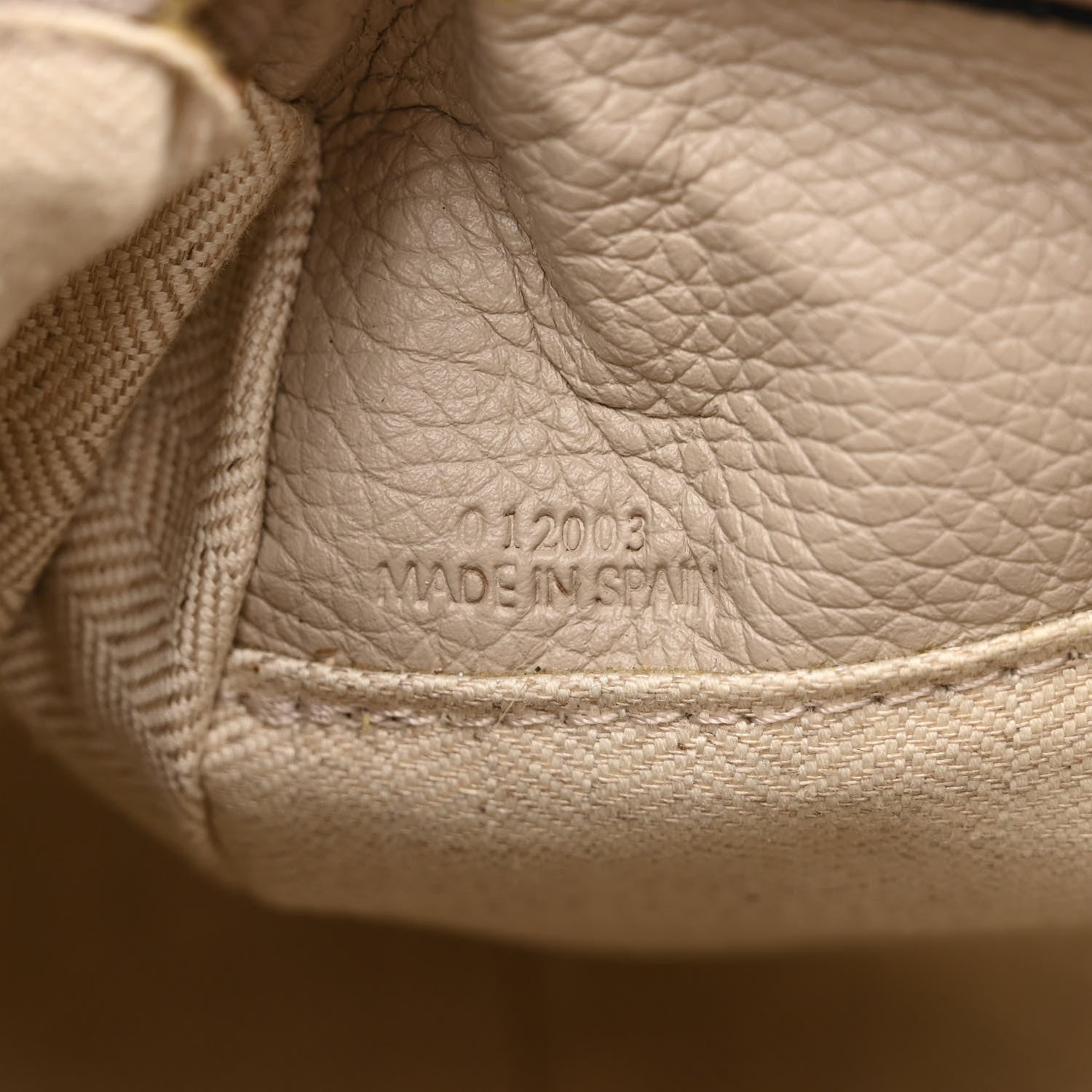 Loewe Grained Calfskin Small Puzzle Bag Sand 7 of 16