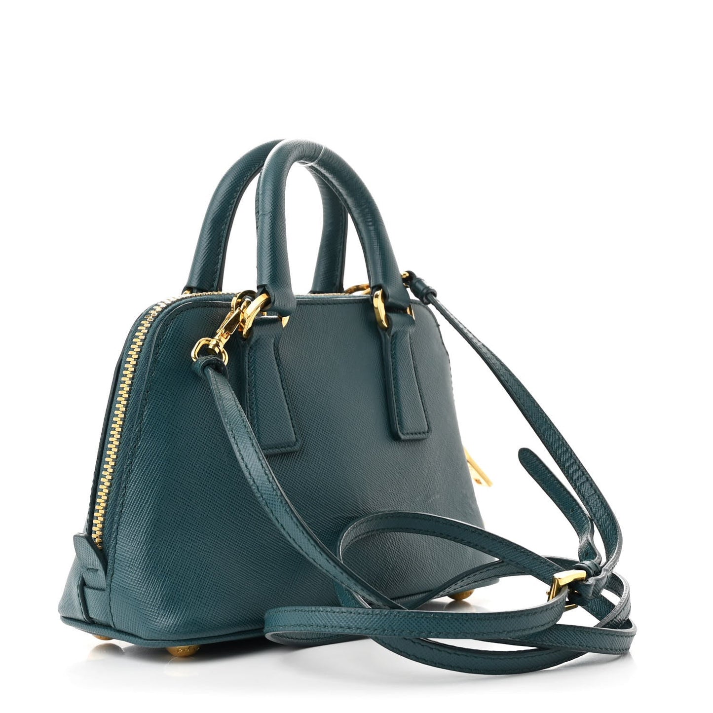 Saffiano Lux Mini Promenade Tote Ottanio
