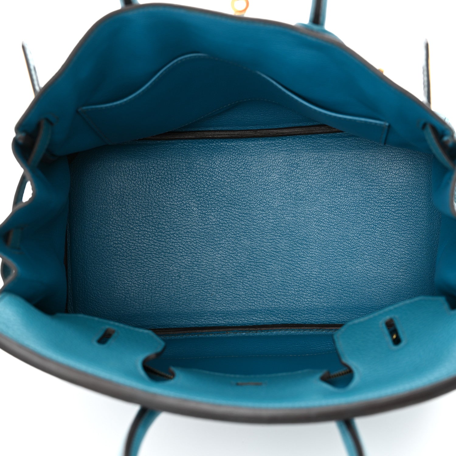 Hermes Taurillon Clemence Birkin 30 Bleu Izmir 5 of 12