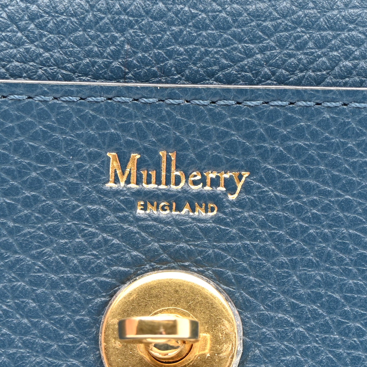 Small Classic Grain Medium Darley Wallet Deep Sea