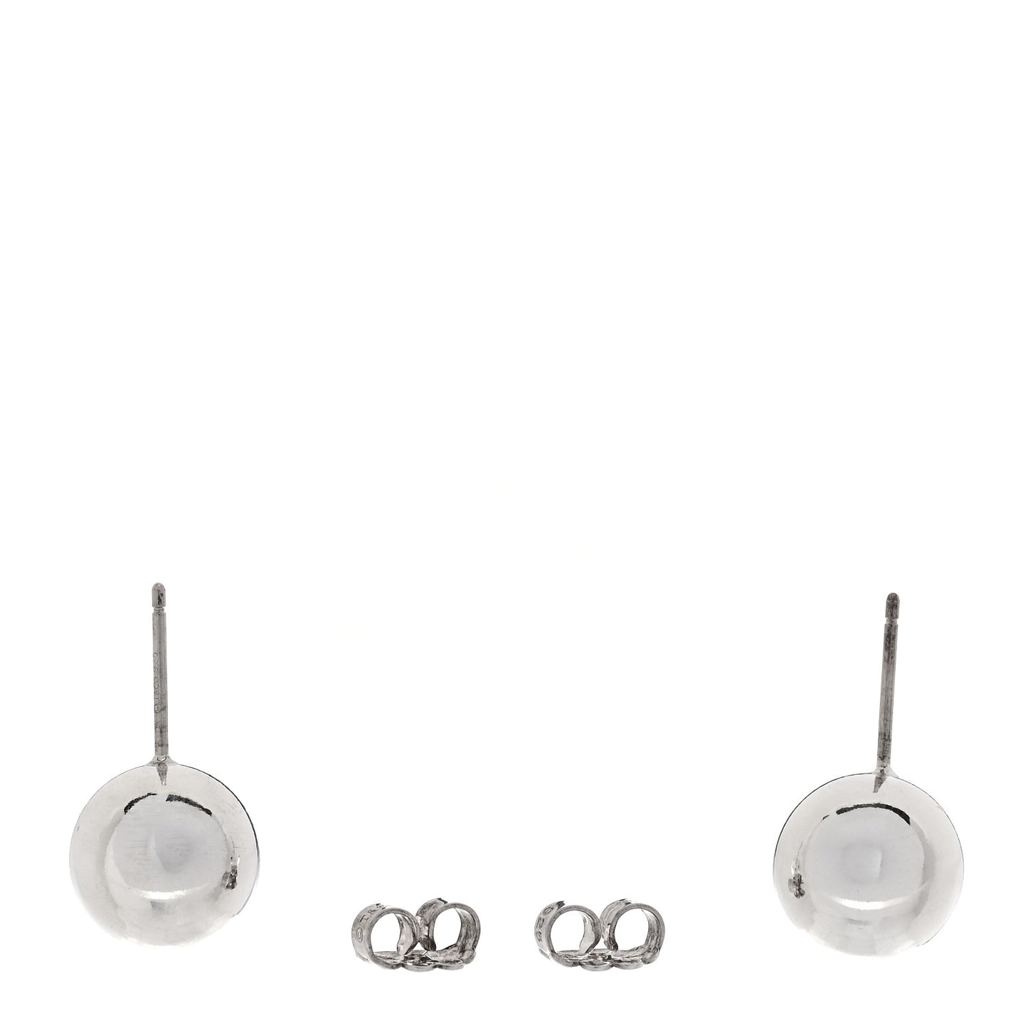 Sterling Silver 10mm HardWear Ball Earrings