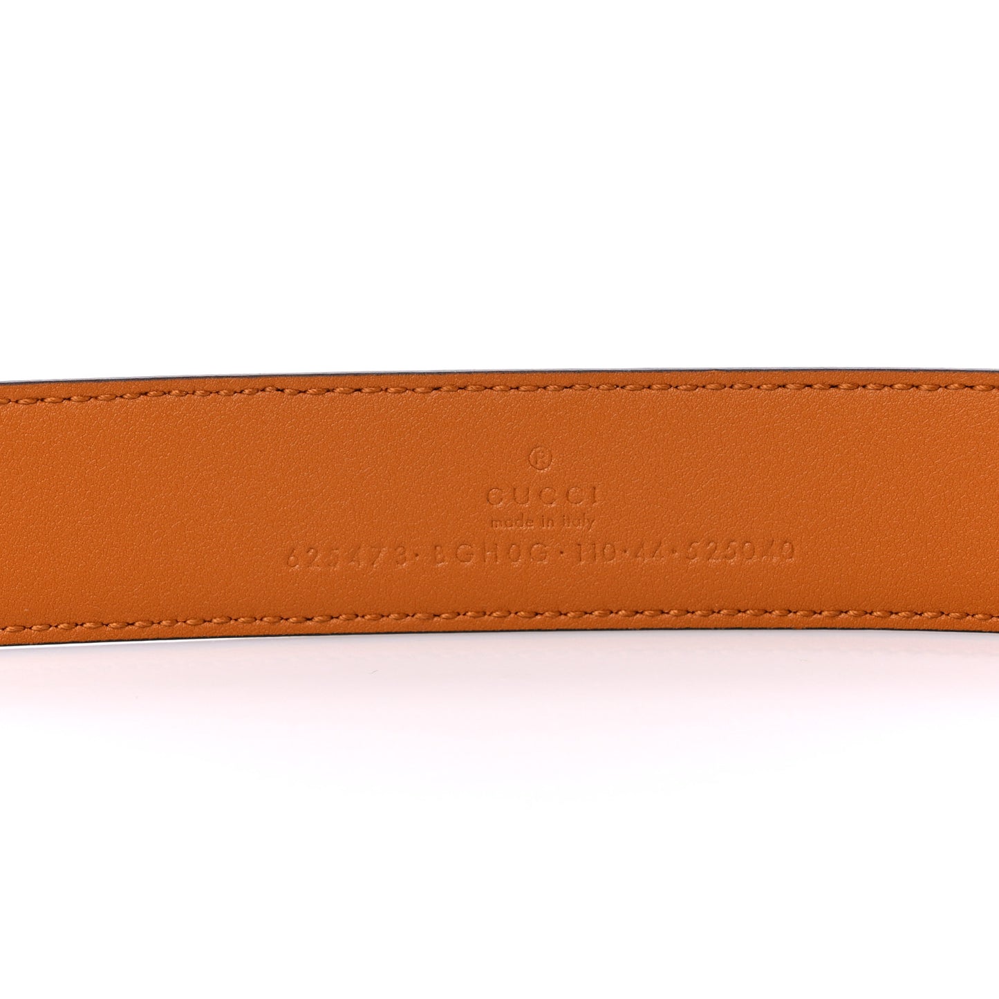 Selleria Calfskin 30mm Belt 110 44 Cognac