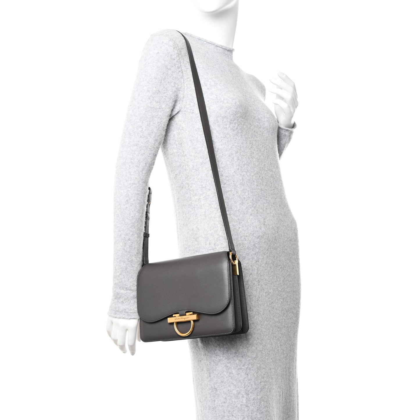 Calfskin Joanne Crossbody Flannel