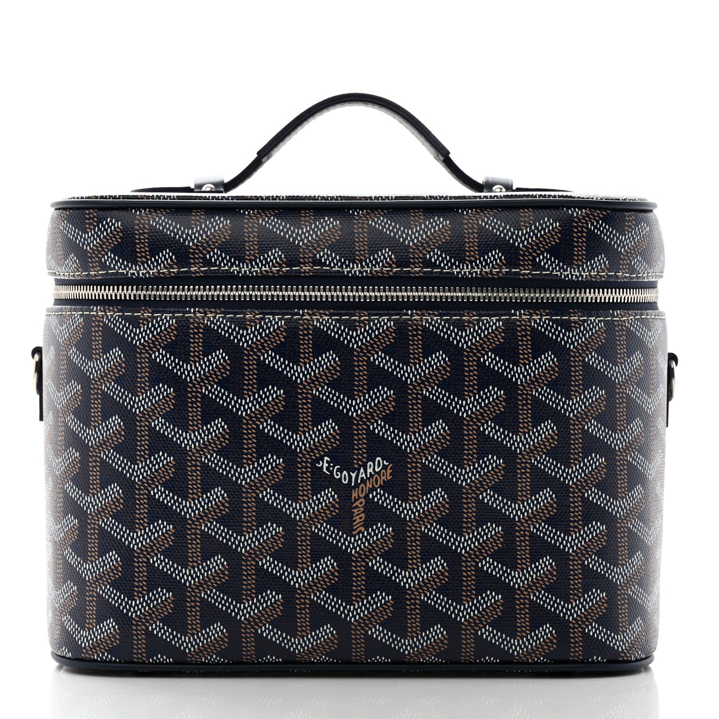 Goyardine Muse Vanity Case Navy