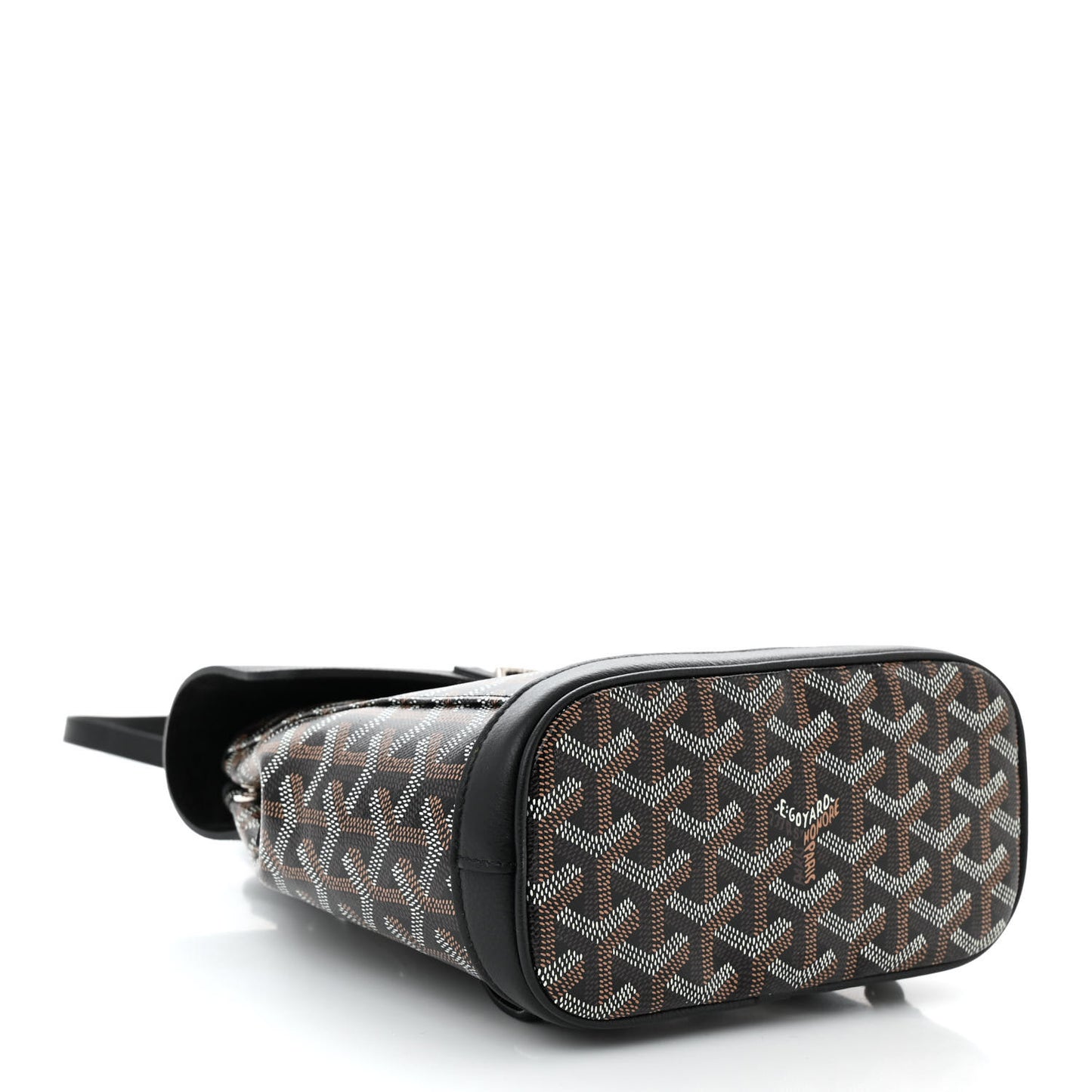 Goyardine Calfskin Mini Alpin Backpack Black