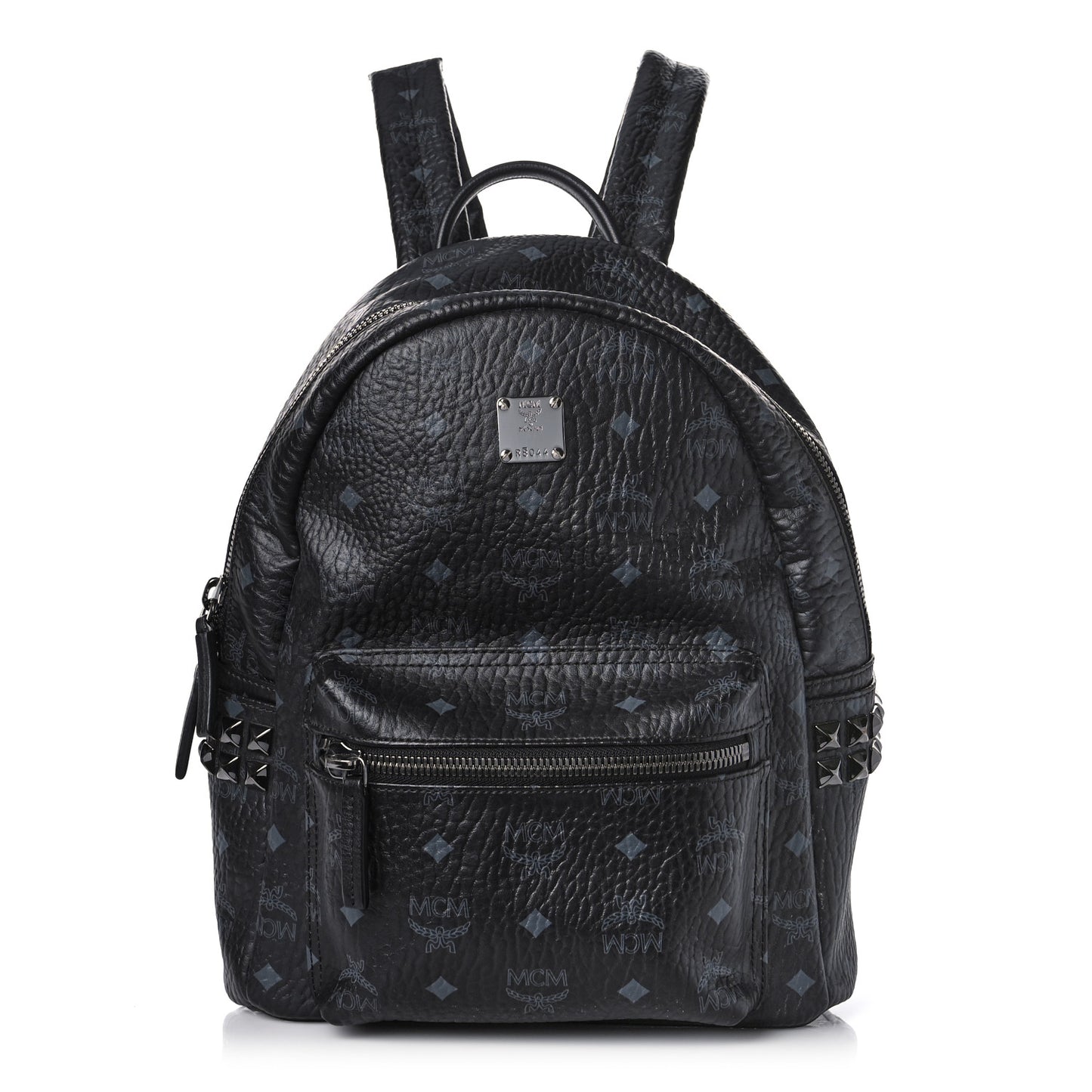 Visetos Small Side Stud Stark Backpack Black