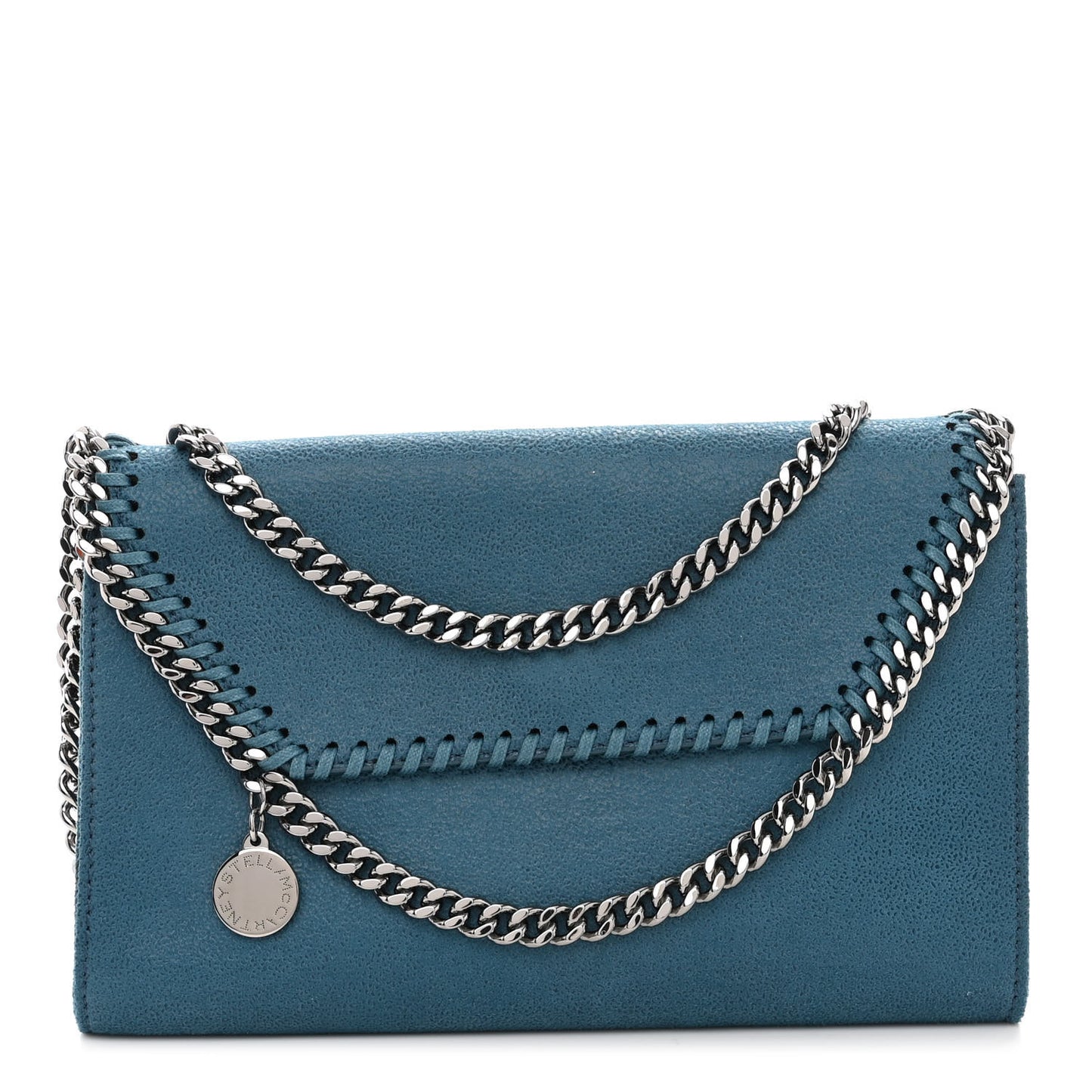 Shaggy Deer Falabella Mini Crossbody Bag Blue