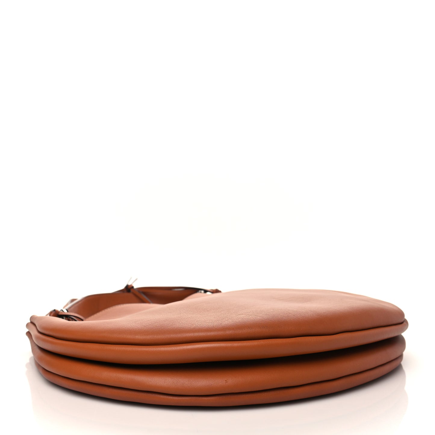 Calfskin Fortune Hobo Tan