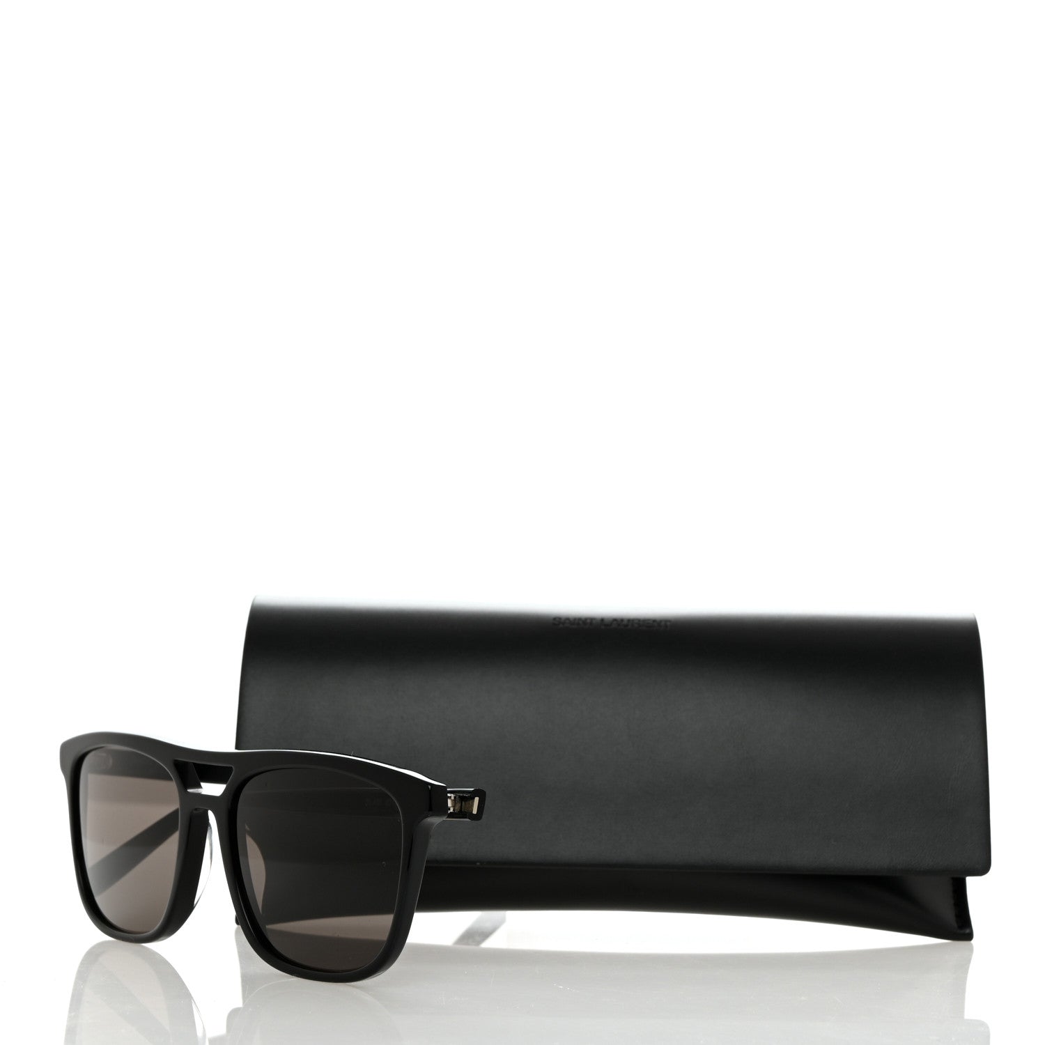 Saint Laurent Acetate SL 455 Sunglasses Black 8 of 8