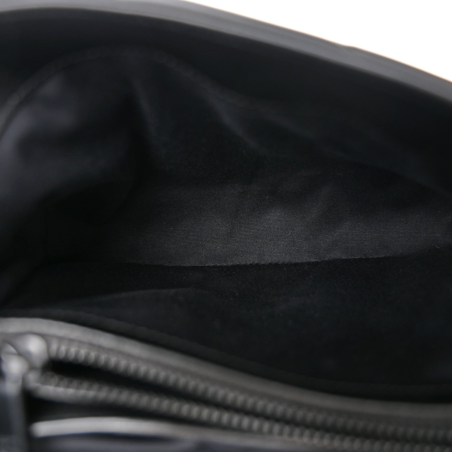 Saint Laurent Calfskin Y Quilted Monogram Monochrome Small Loulou Chain Satchel Black 5 of 10