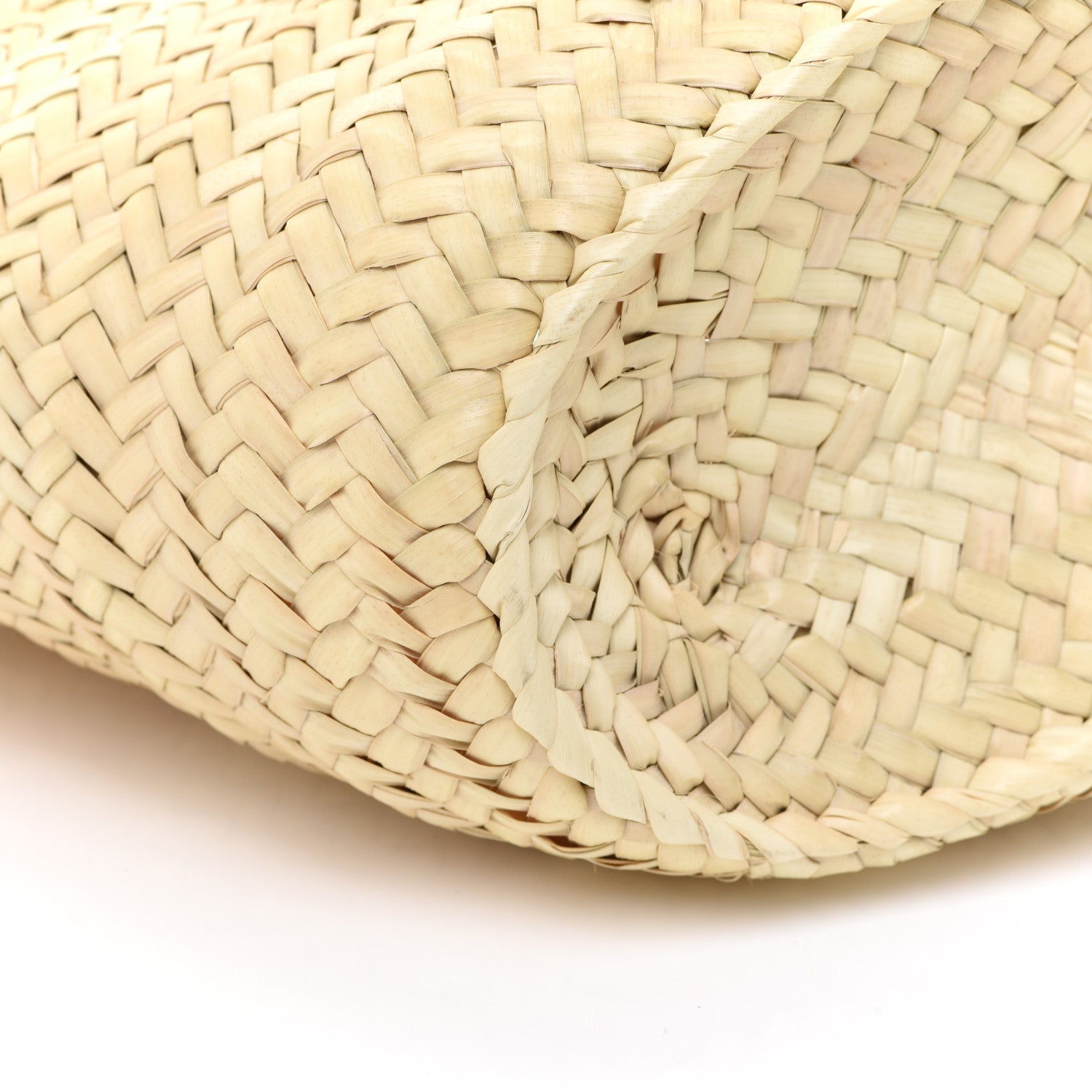 Loewe Raffia Small Basket Tote Bag Natural Green 7 of 8