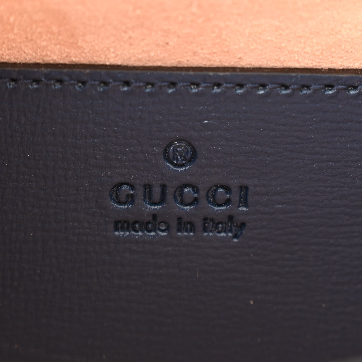 Gucci Azalea Calfskin Web Monochrome Mini Horsebit 1955 Chain Shoulder Bag Blue 6 of 9