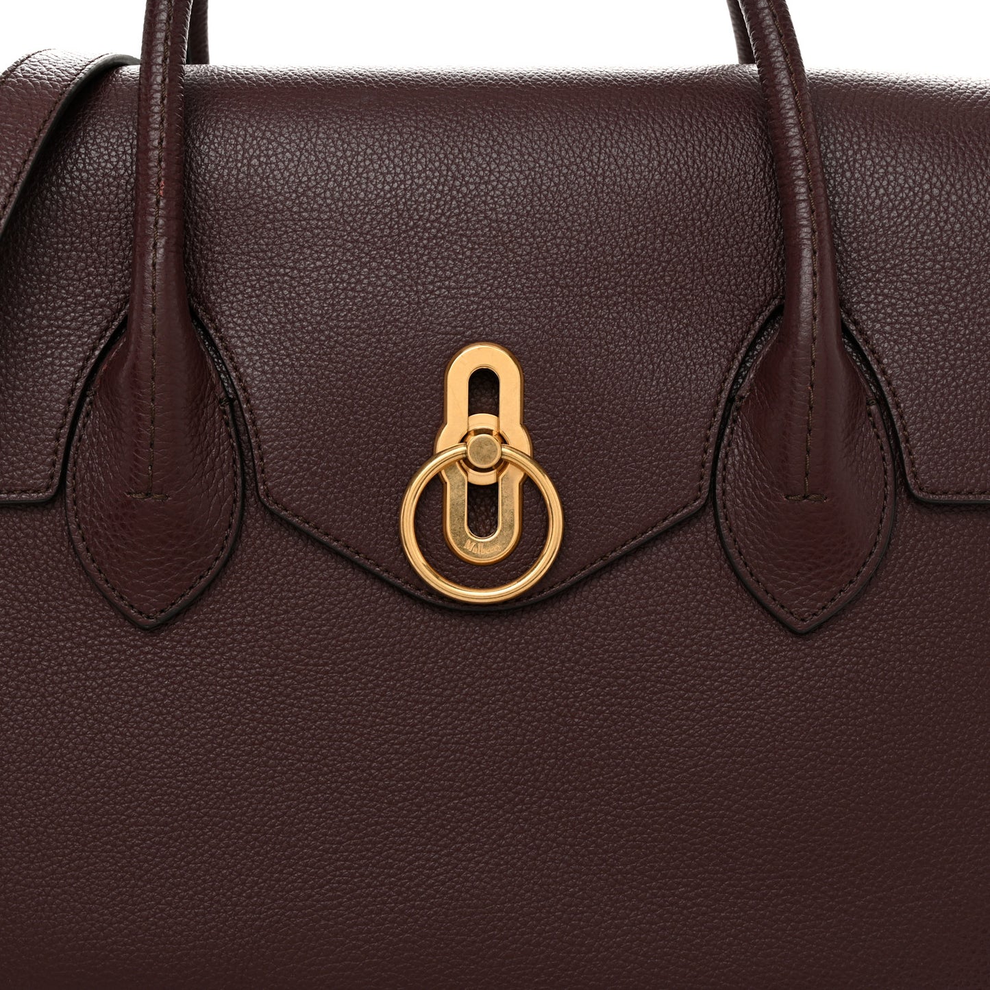 Small Classic Grain Calfskin Seaton Oxblood