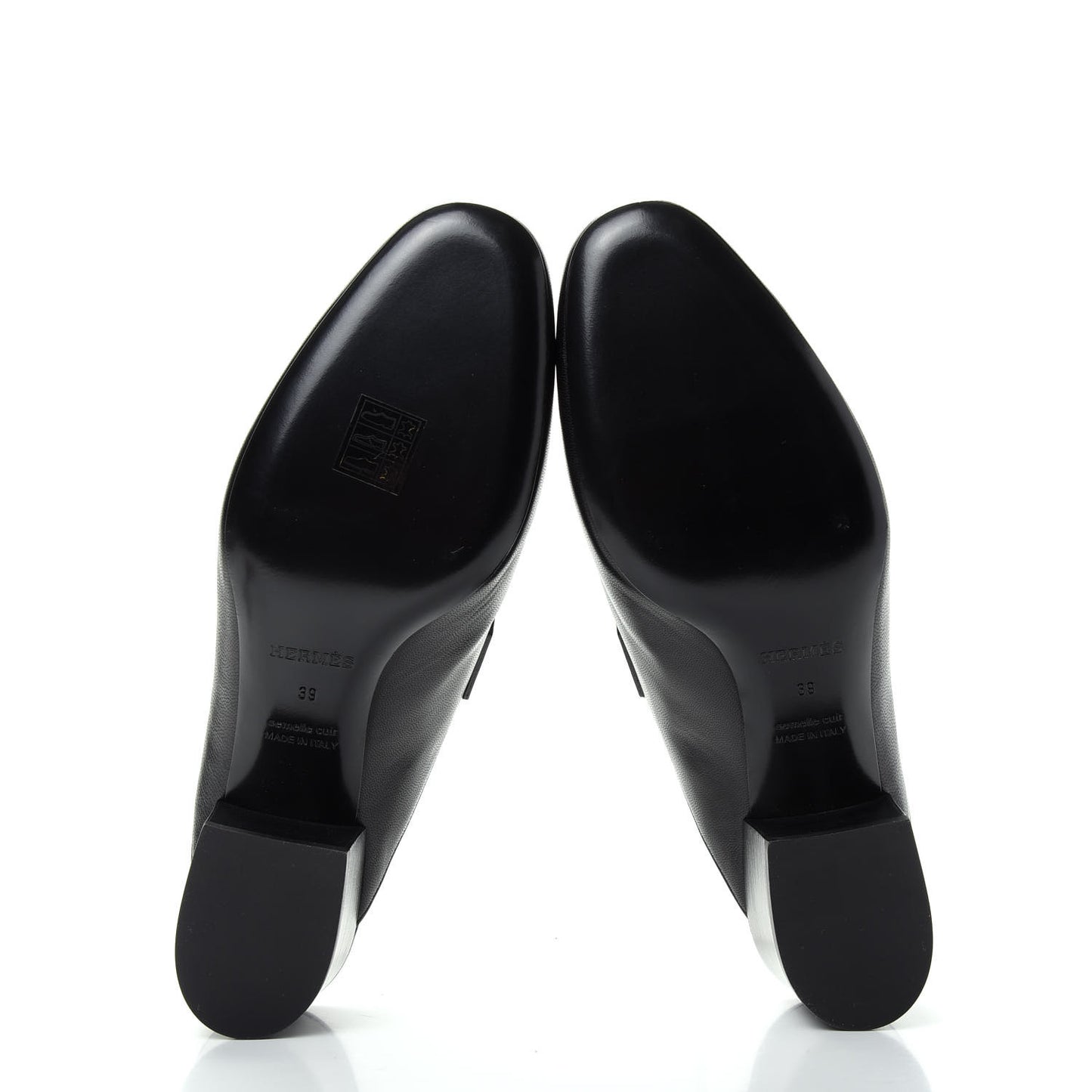 Goatskin Paradis Mules 39 Black