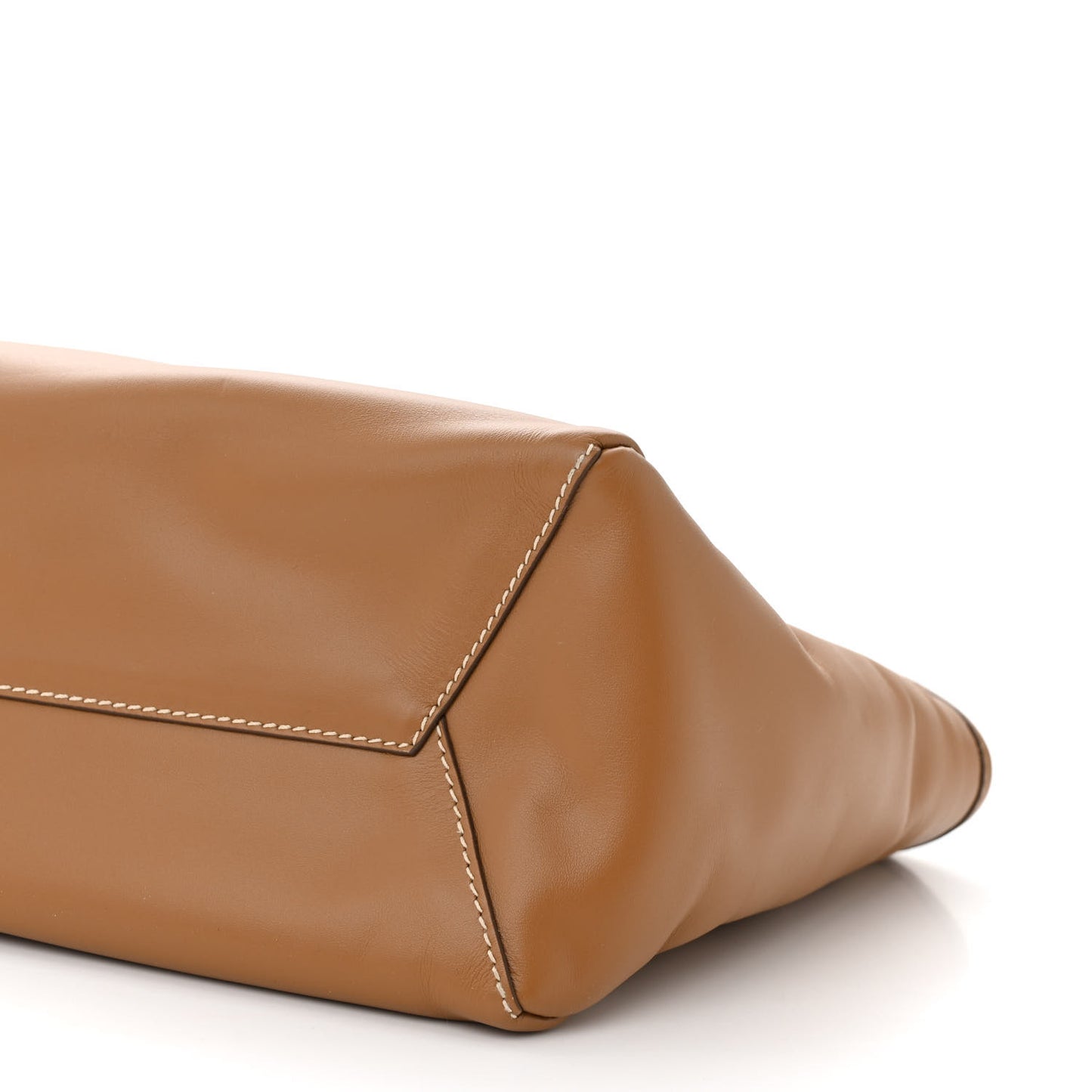 Soft Calf Softy Small Ivy Tote Bag Caramel