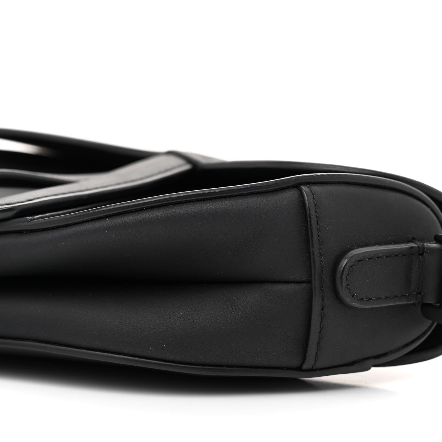 Christian Dior Ultra Matte Calfskin Mini Saddle Bag Black 9 of 9