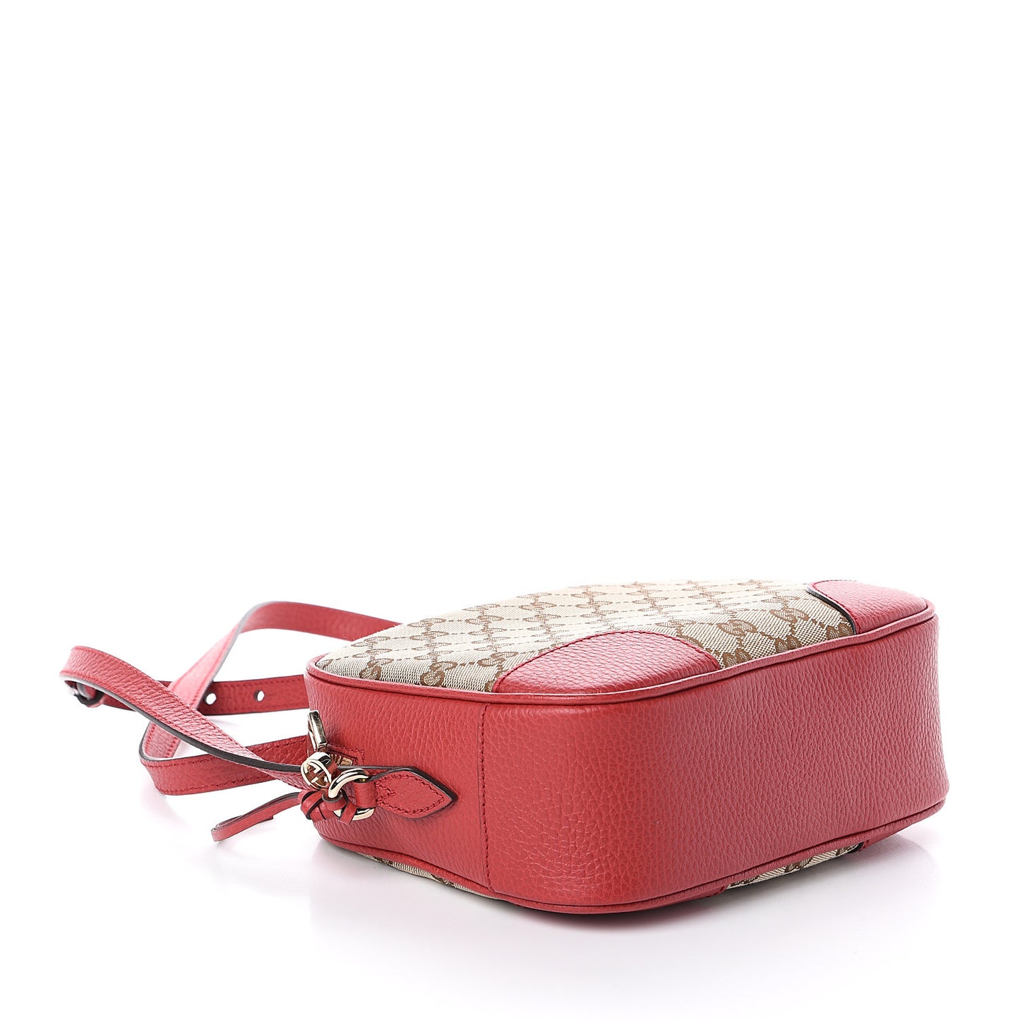 Monogram Mini Bree Messenger Bag Red