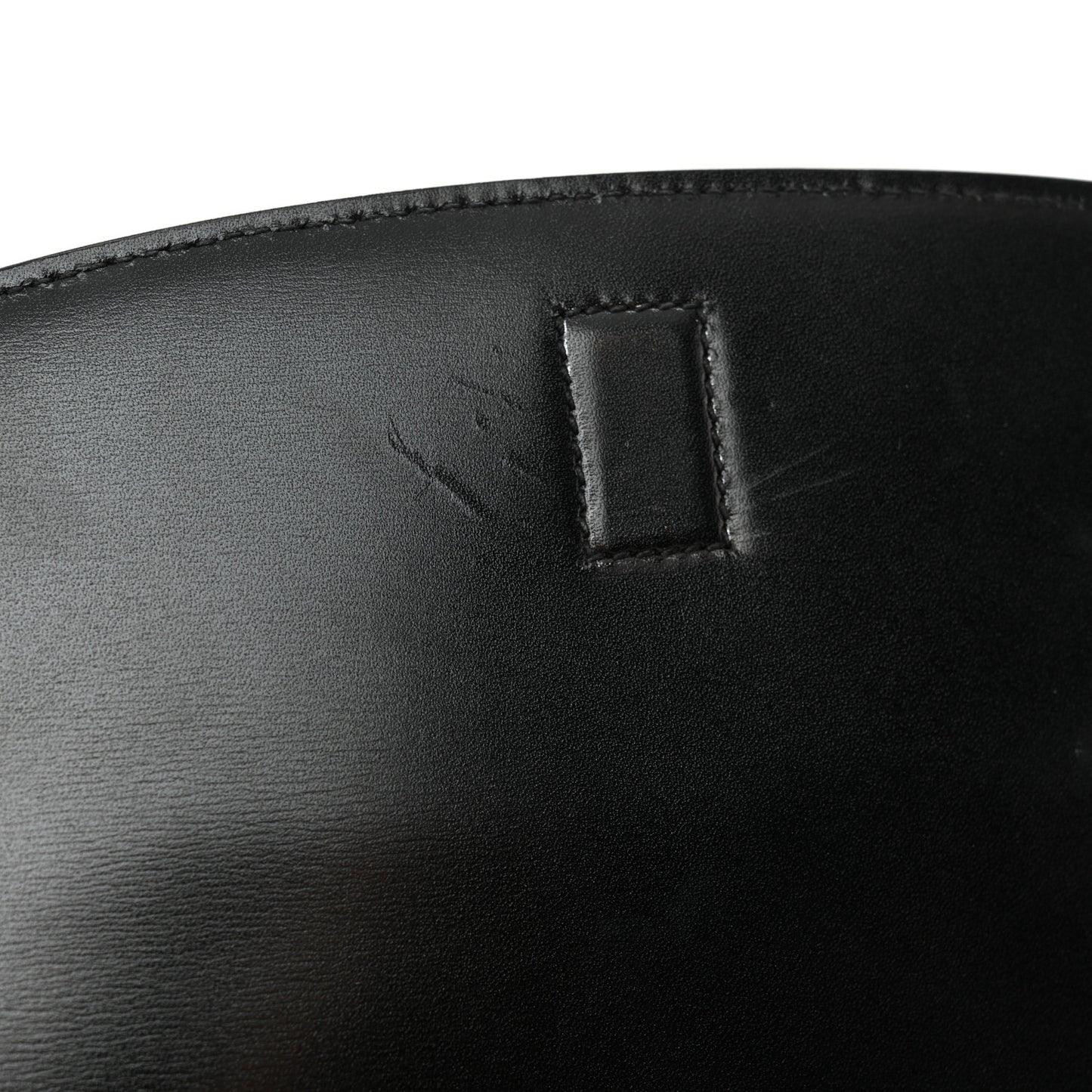 Box Calfskin Mini Voltaire Shoulder Bag Black