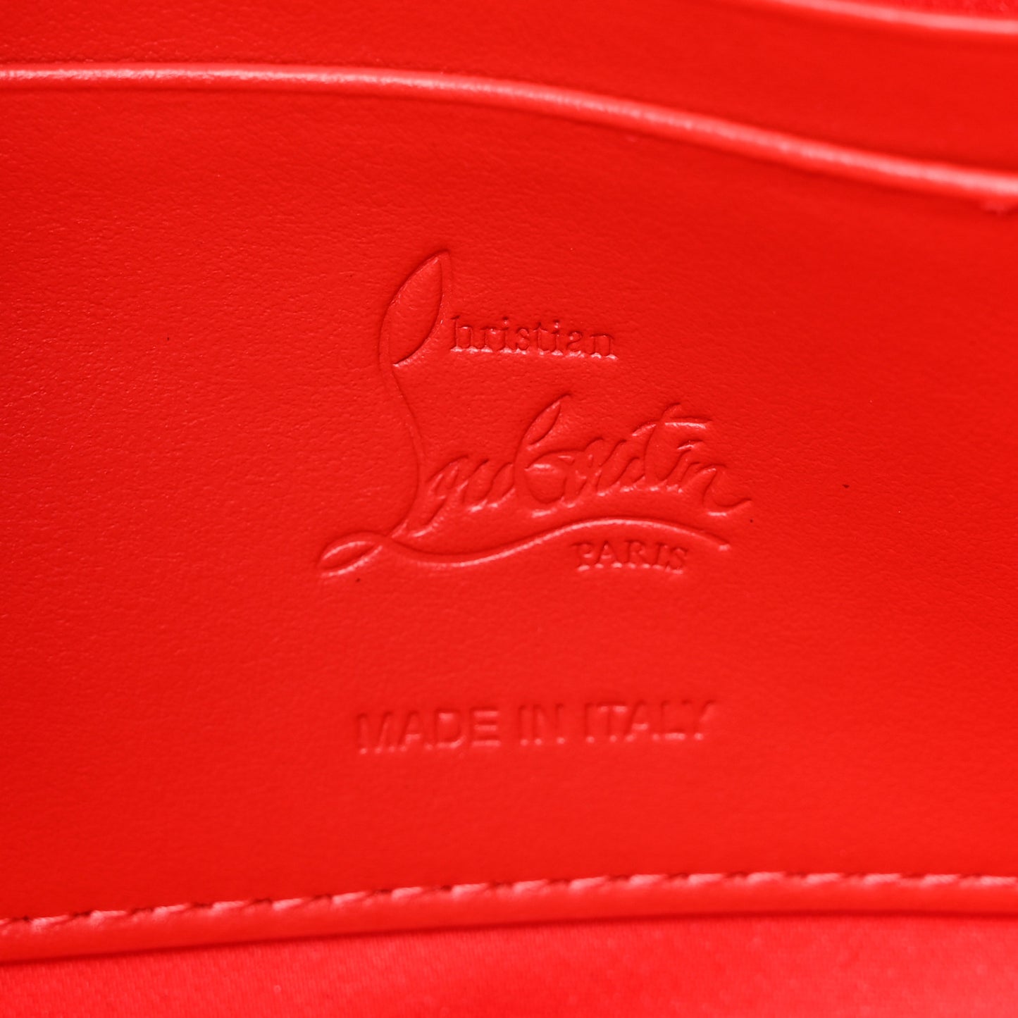 Patent Calfskin Strass Loubila Chain Clutch Black