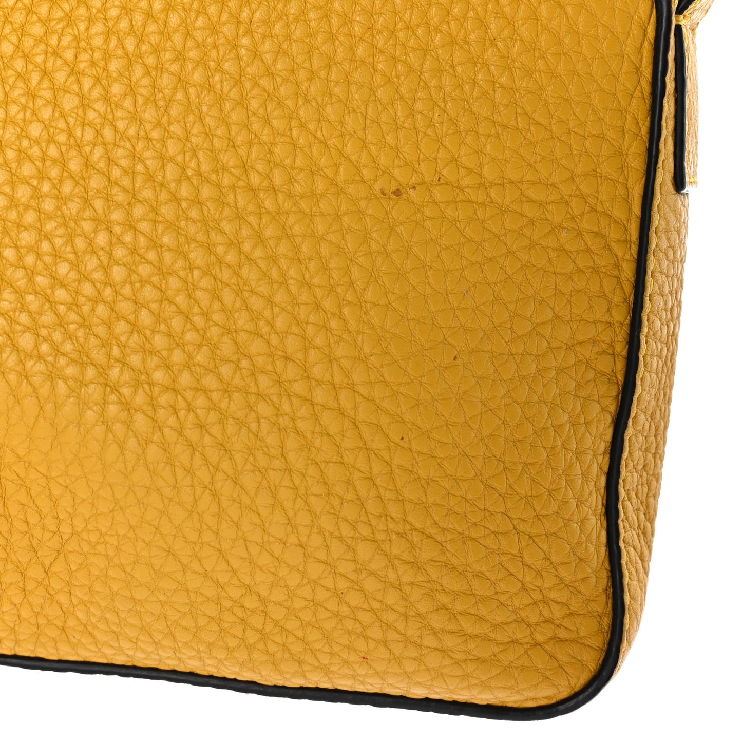 Cuoio Romano Selleria Belt Baguette Bag Giallo Fendi