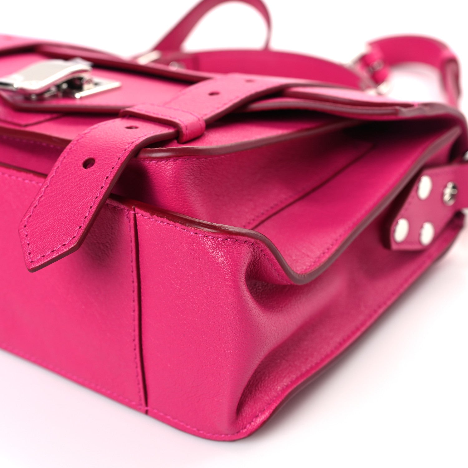 Proenza Schouler Lambskin Tiny PS1 Satchel Fleur de Lys 8 of 8