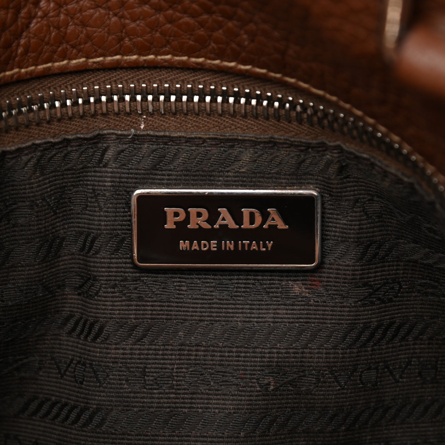 Vitello Daino Shoulder Bag Bruciato