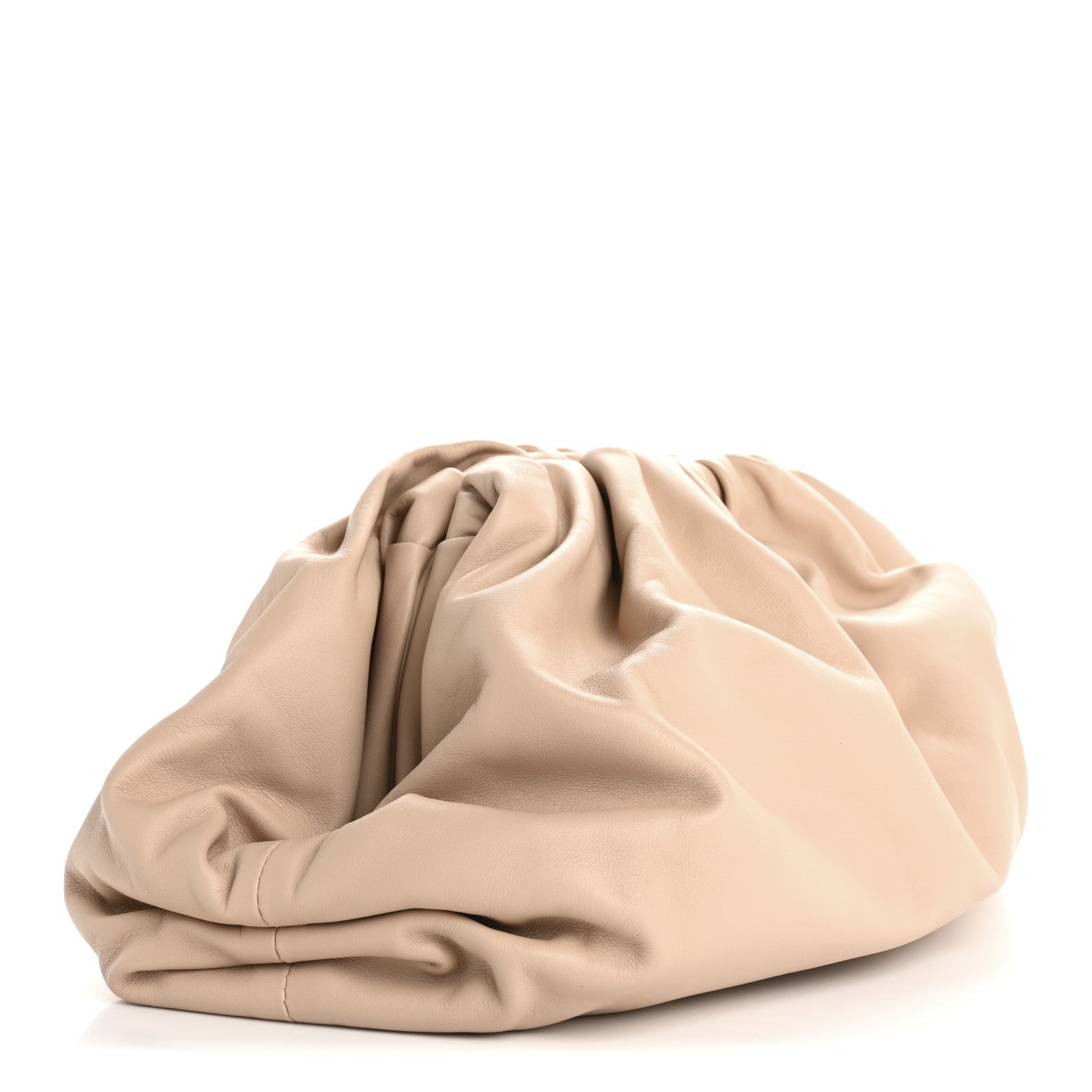 Bottega Veneta Smooth Butter Calf The Pouch Oversized Clutch Plaster 3 of 10
