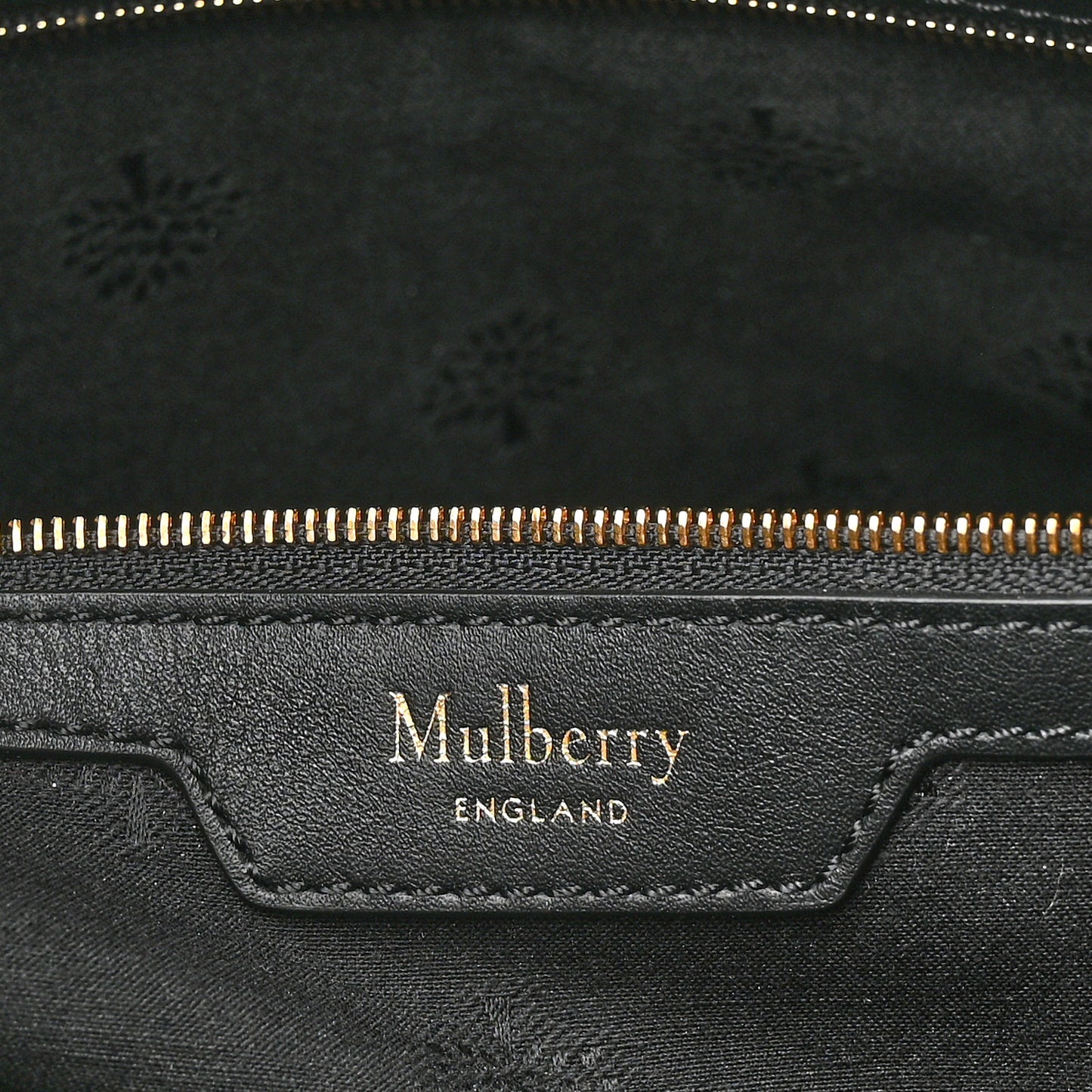Econyl Nylon Jacquard Calfskin Monogram Shopper Tote Black