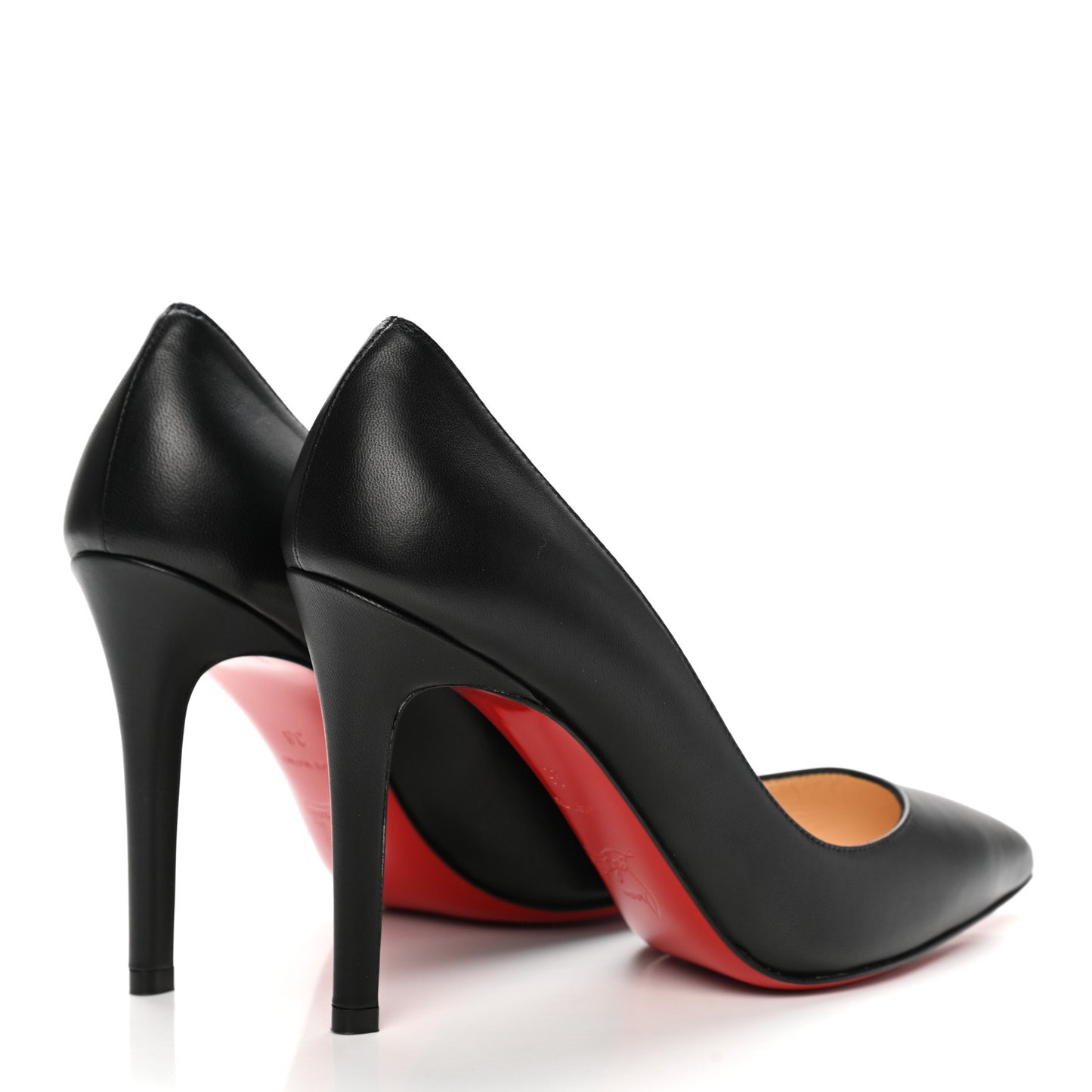 Shiny Nappa Pigalle 100 Pumps 36 Black