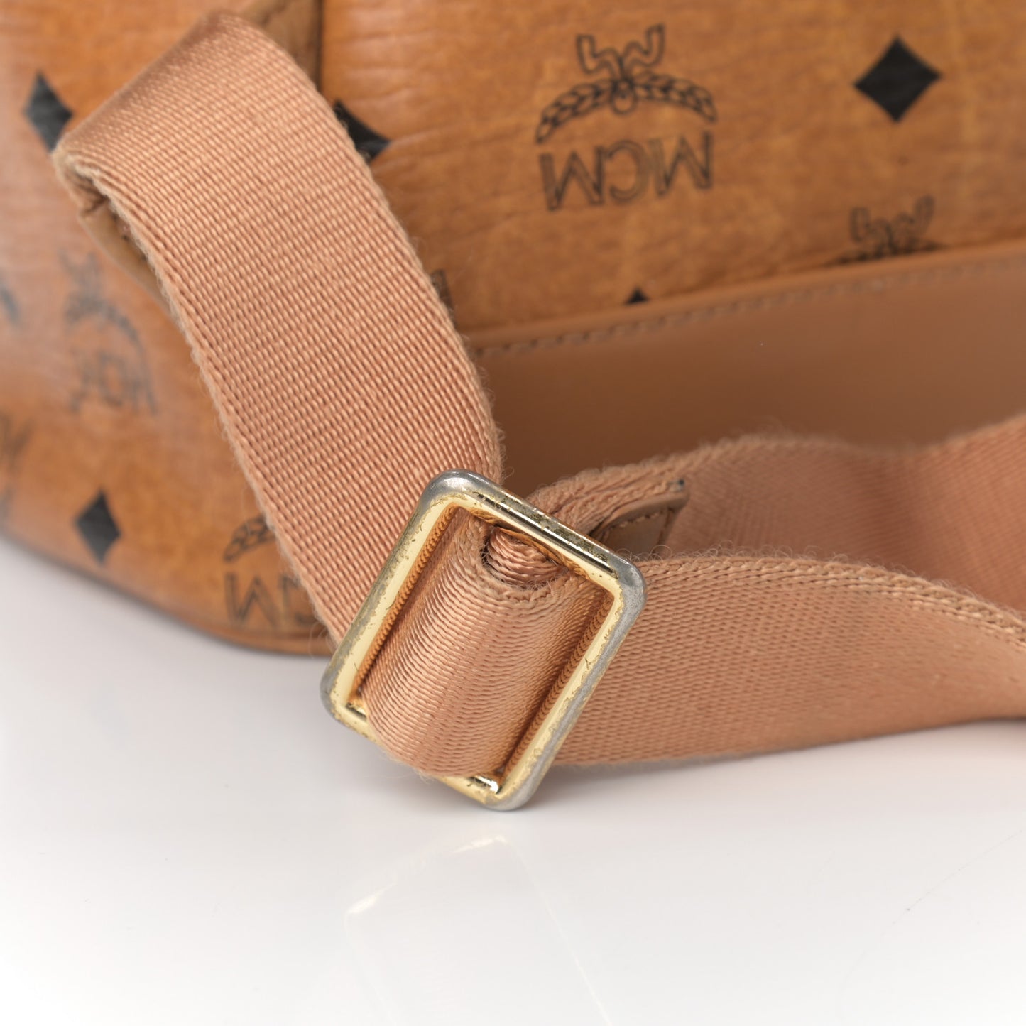 Visetos Medium Side Studs Stark Backpack Cognac