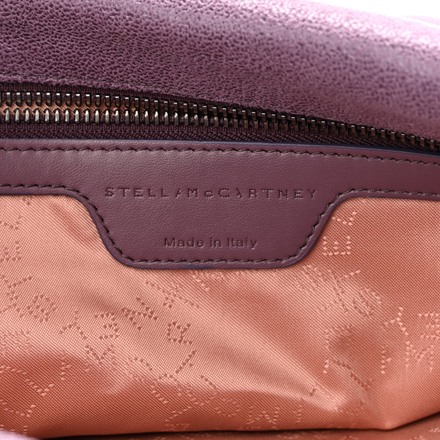 Shaggy Deer Falabella Fold Over Tote Amethyst