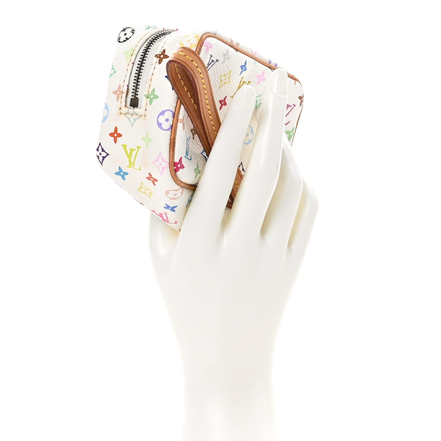Monogram Multicolor Trousse Wapity White