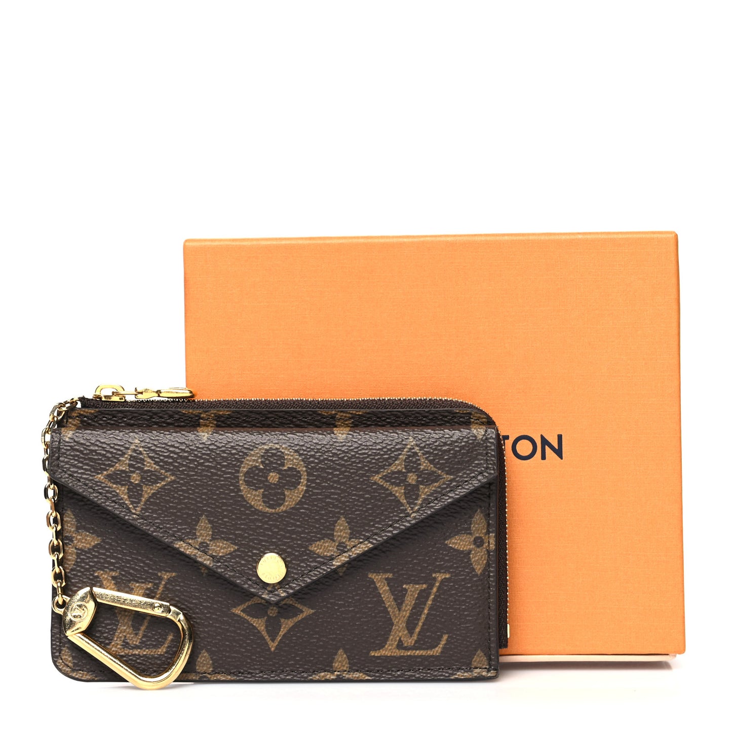 Monogram Recto Verso Card Holder Black