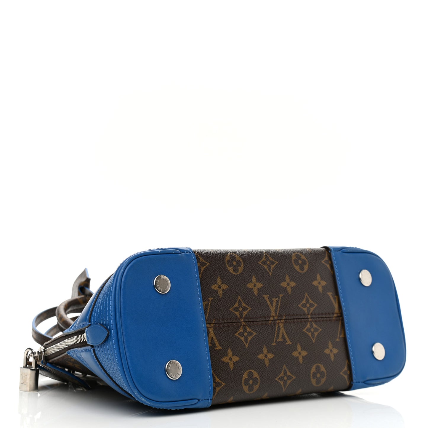 Monogram Shine Alma PM Blue Royal