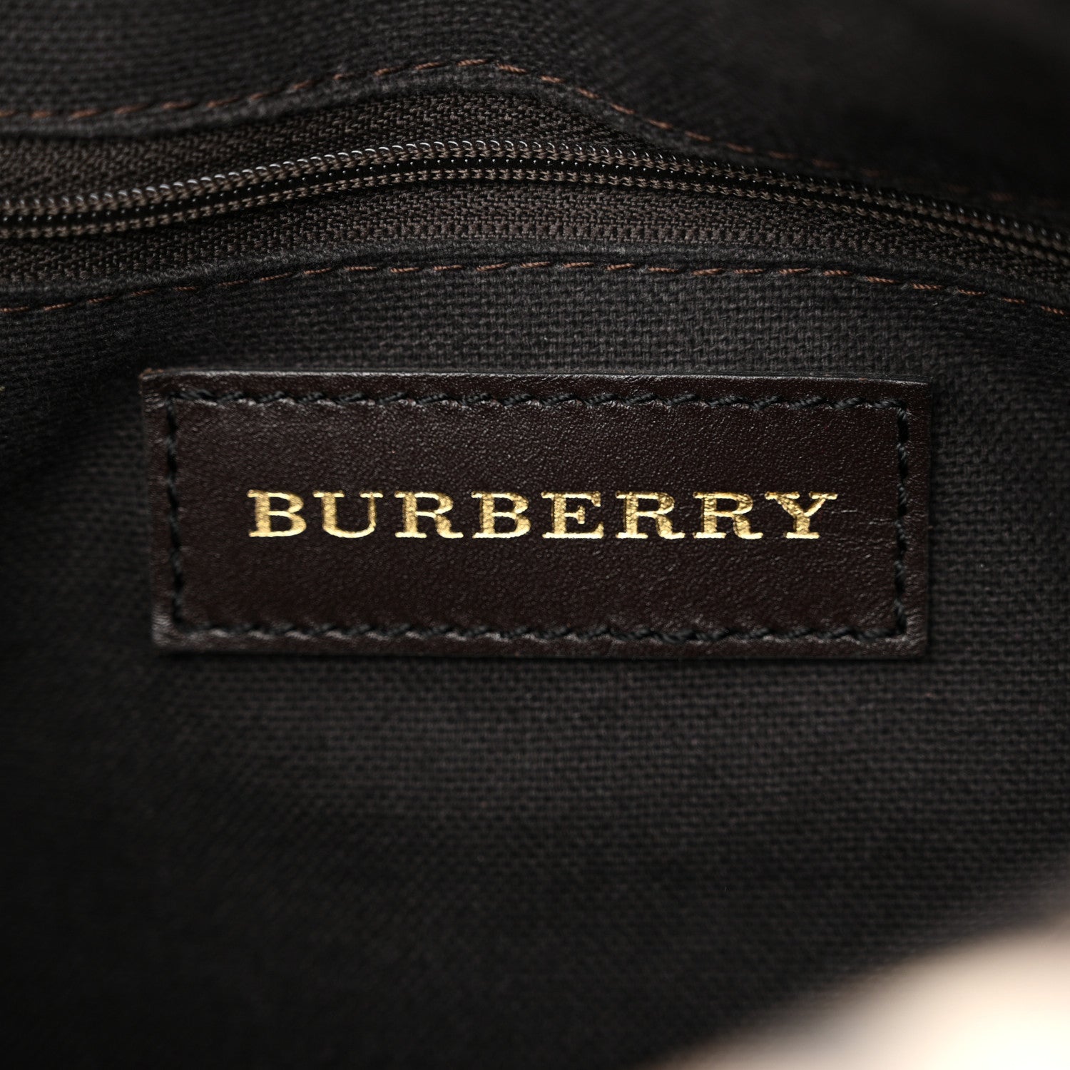 Burberry Haymarket Check Medium Alchester Bowling Bag Chocolate 6 of 14