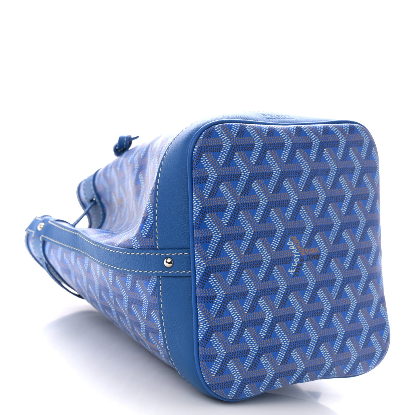 Goyardine Petit Flot Bucket Bag PM Sky Morning
