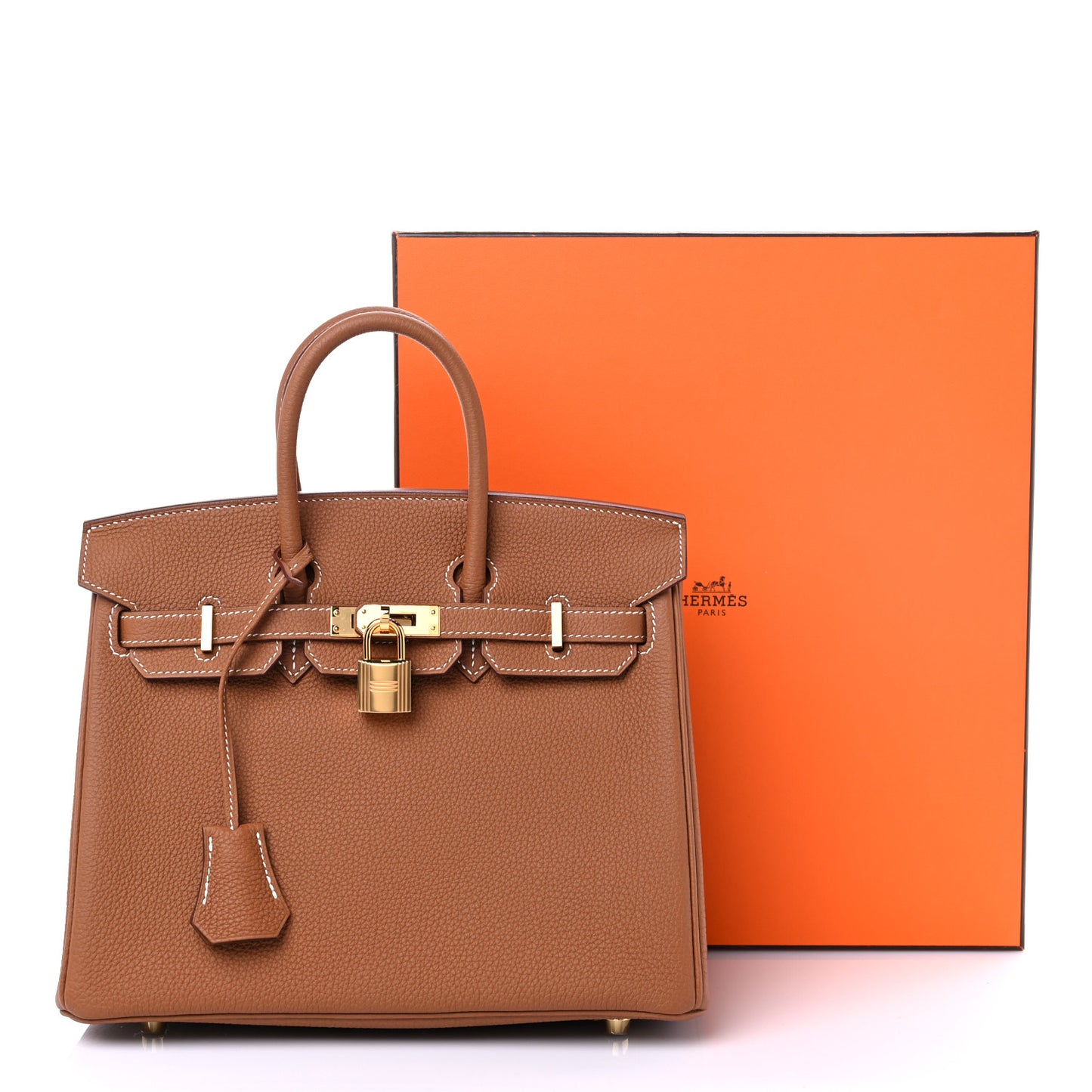 Togo Birkin 25 Gold