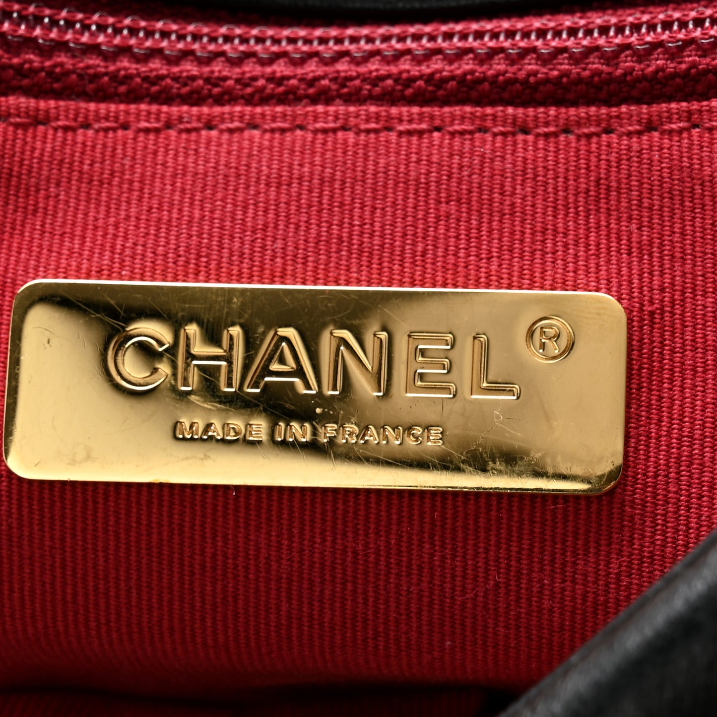 Goatskin Quilted Medium Chanel 19 Flap Black