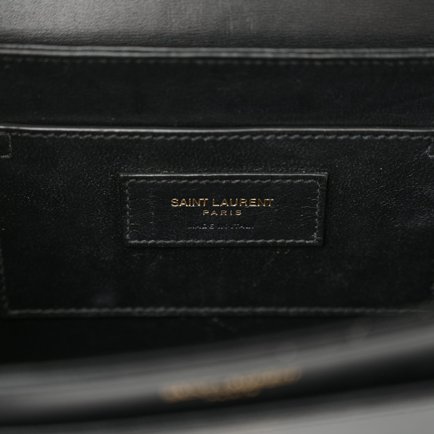 Box Calfskin Monogram Medium Solferino Satchel Black