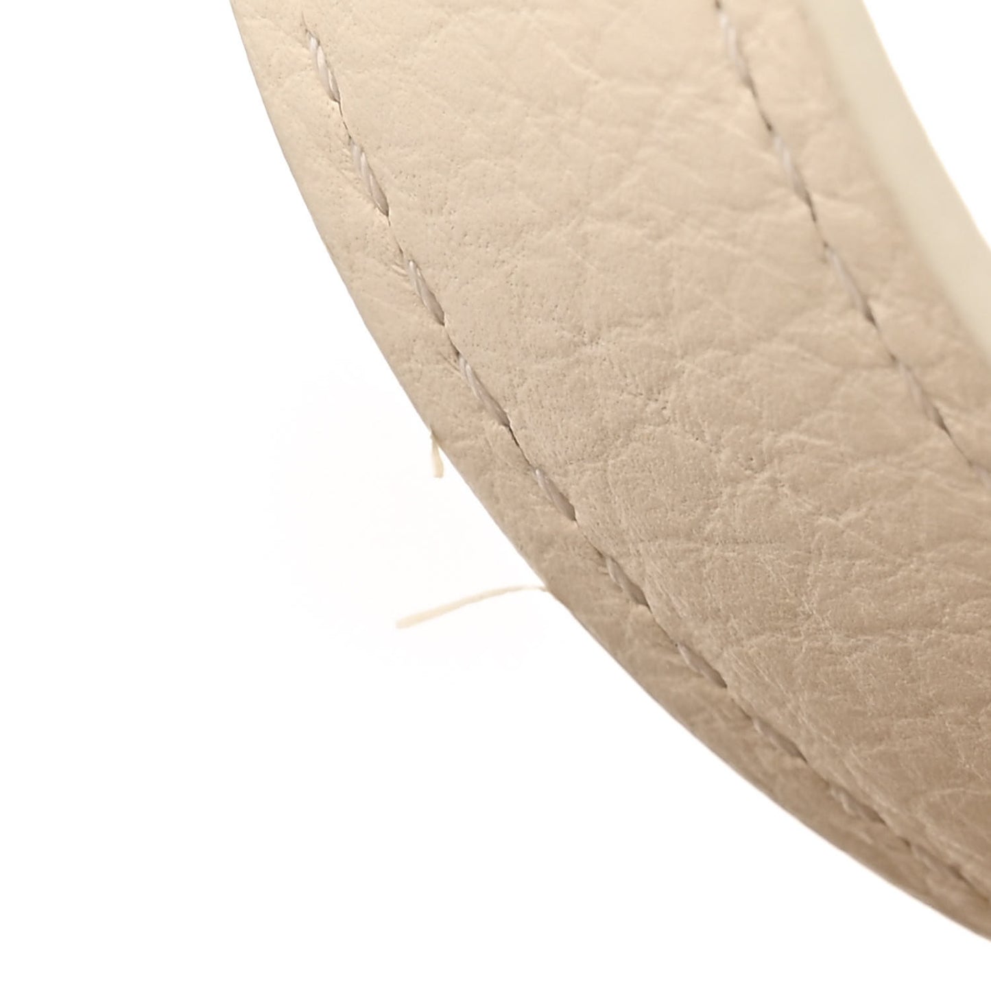 Grained Calfskin Medium N/S Park Tote Ivory